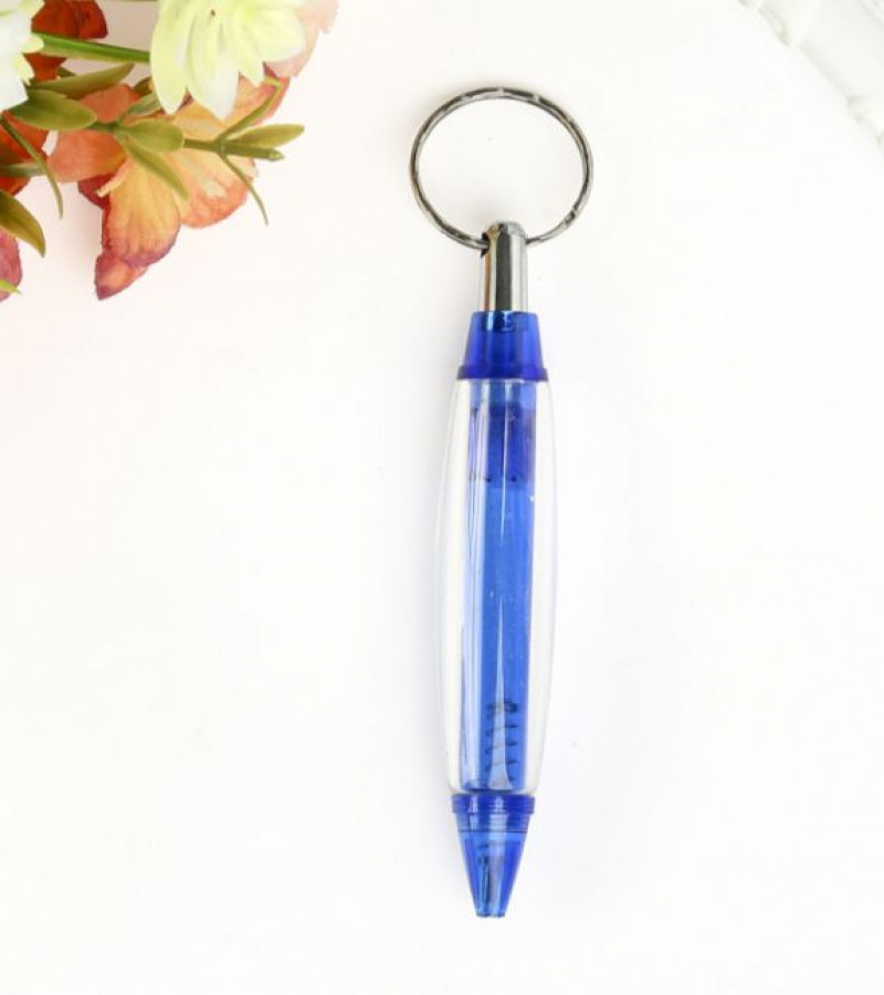 01 Piece Creative Mini Ballpoint with key chain Gel Pen Short Size Pen Writing Pocket Pen For Office School