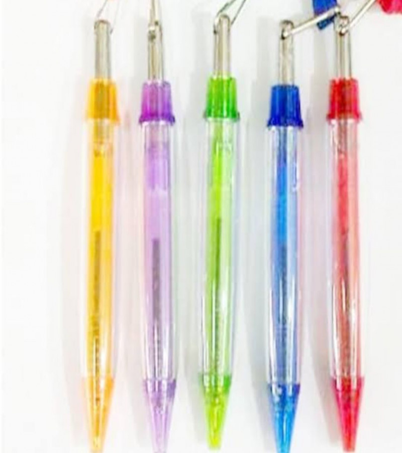 01 Piece Creative Mini Ballpoint with key chain Gel Pen Short Size Pen Writing Pocket Pen For Office School
