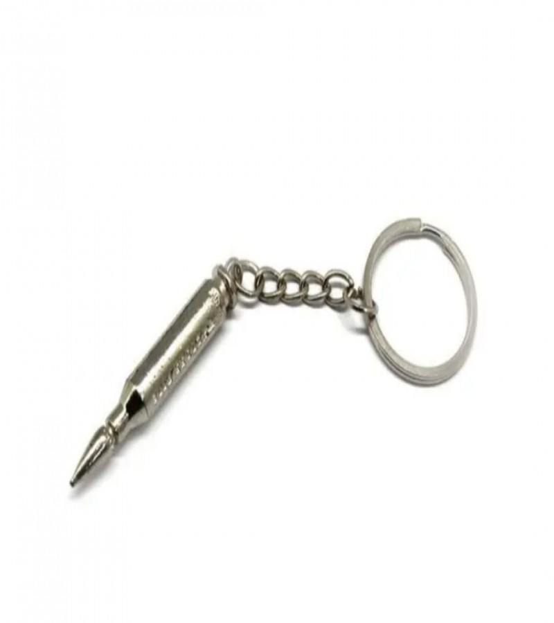 1pc  Keyring Car keydhain metal bullet design key chains