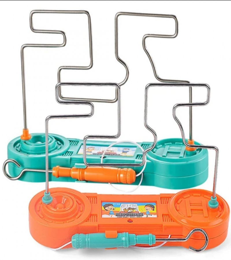 Game Super Buzz Wire Game For Kids Game Red & Silver Large Pack Don't Buzz the Wire