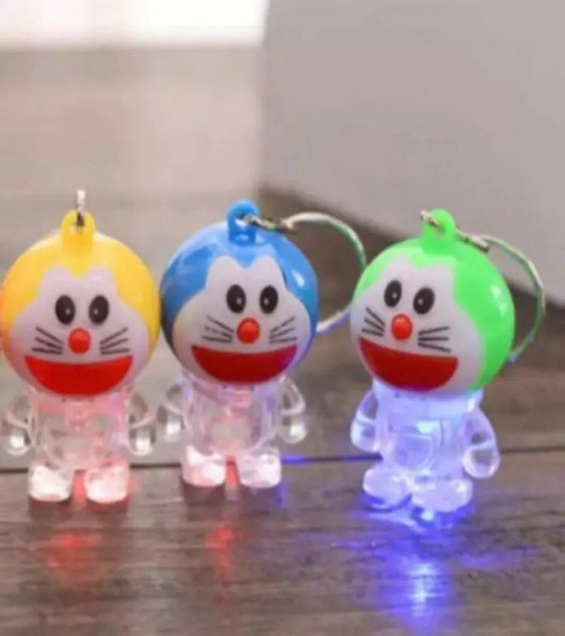 HOT DEAL NO 1. 1pc Doremon Key chains with LED lights. For bike keys,car keys, bags and much more.ONLY IN (99)