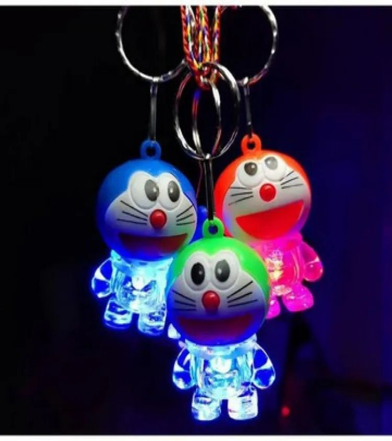HOT DEAL NO 1. 1pc Doremon Key chains with LED lights. For bike keys,car keys, bags and much more.ONLY IN (99)