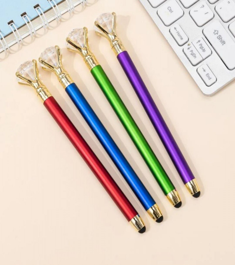 HOT DEAL NO 1. CLEAR DIAMOND BALLPOINT PENS FOR MOBILE PHONES  One pcs only in ( 199 )