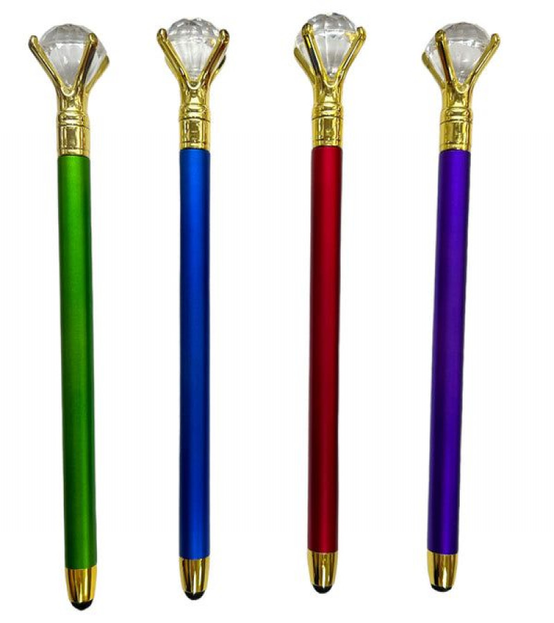 HOT DEAL NO 1. CLEAR DIAMOND BALLPOINT PENS FOR MOBILE PHONES  One pcs only in ( 199 )