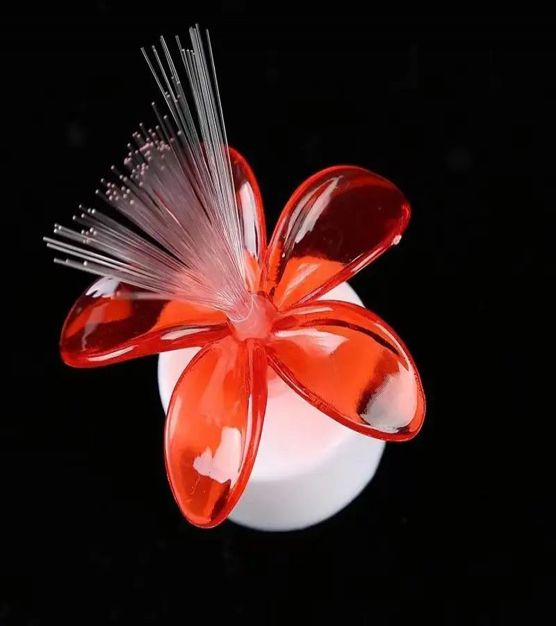 HOT DEAL NO 1. Color Changing LED Fiber Optic Night Light Lamp Battery Powered Small Light 1PCS ONLY IN (299)