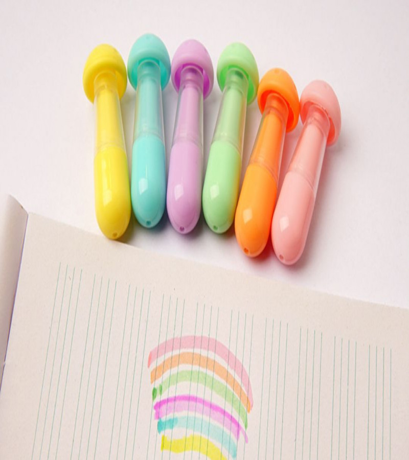 HOT DEAL NO 1 Doodle Pen Lovely Mini Highlighter (Mushroom)