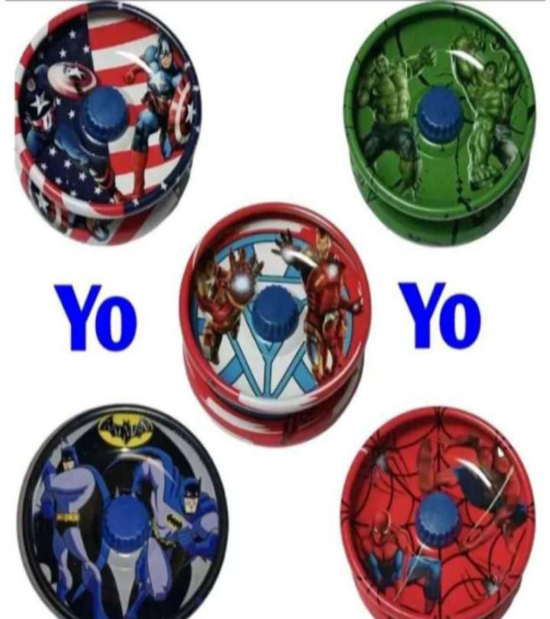 HOT DEAL NO 1. Metal Yoyo Toy for Kids-High Speed Yoyo-Best Quality-MulticolorEACH PCS ONLY IN (199)