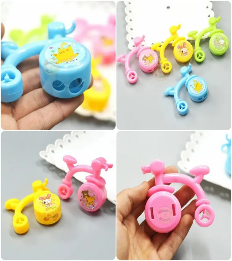 HOT DEAL NO 1. Pack Of 1 Cute And Fancy Cycle Sharpener For Boys And GirlsEACH ONLY IN (119)