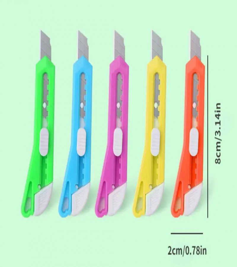 HOT DEAL NO 1 Portable Mini Utility Knives Random Color Express Unpacking Envelope Office Paper Cutter Knife Utility Knife Stationery Cutting ONLY 89