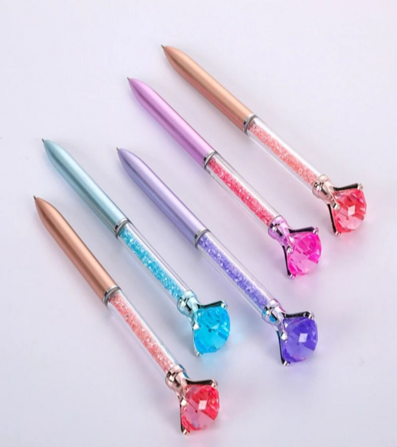 HOT DEAL NO 1  Sparkling Diamond Gel Pen - Luxury Writing Instrument with Bold Lines, Long-Lasting Performance