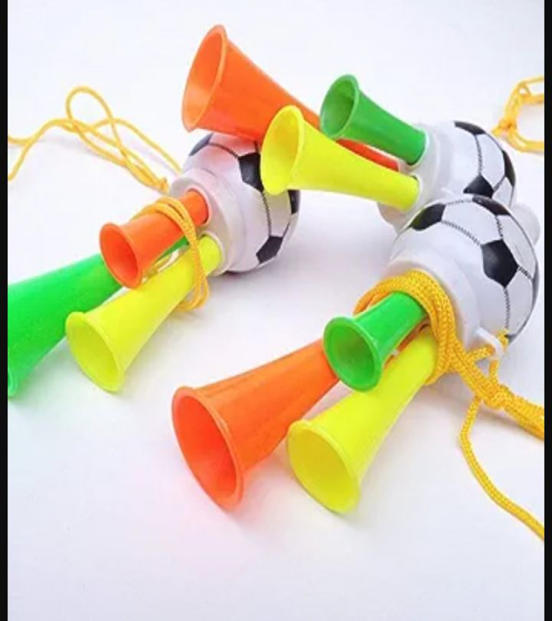 HOT DEAL NO 1.1 Pieces Plastic Trumpet Toys Three Tone Soccer Ball Horn Trumpet Toy for Carnival Games World Cup Party Cheer Horn Tifo ONLY 99