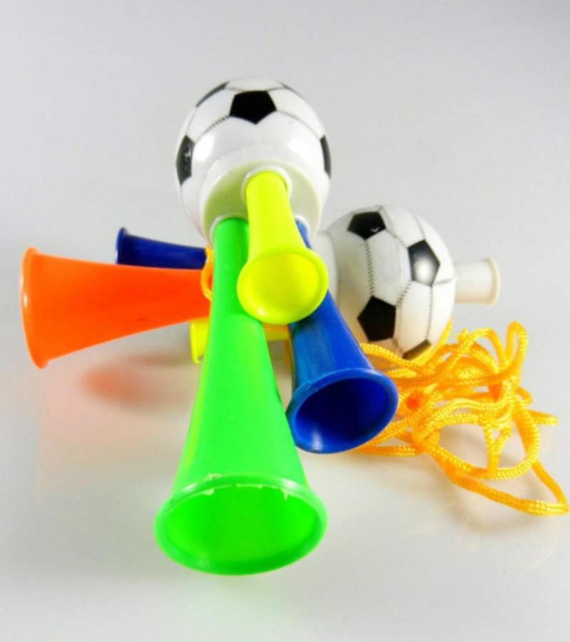 HOT DEAL NO 1.1 Pieces Plastic Trumpet Toys Three Tone Soccer Ball Horn Trumpet Toy for Carnival Games World Cup Party Cheer Horn Tifo ONLY 99