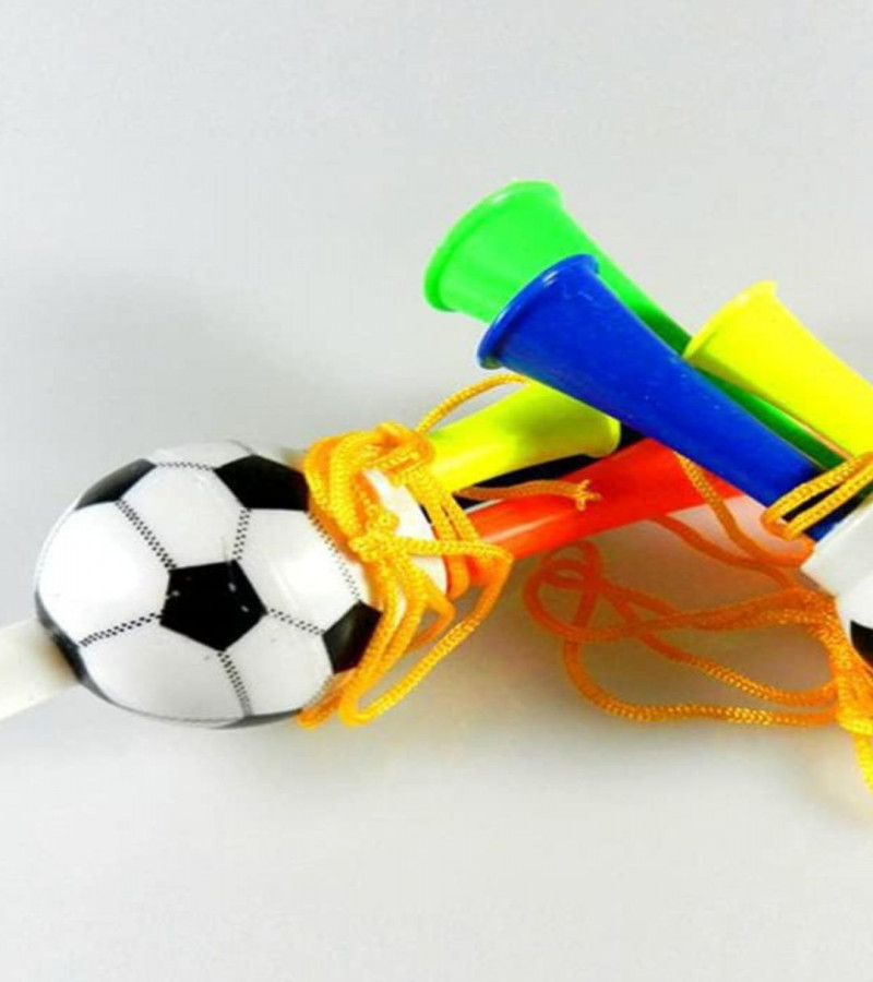 HOT DEAL NO 1.1 Pieces Plastic Trumpet Toys Three Tone Soccer Ball Horn Trumpet Toy for Carnival Games World Cup Party Cheer Horn Tifo ONLY 99