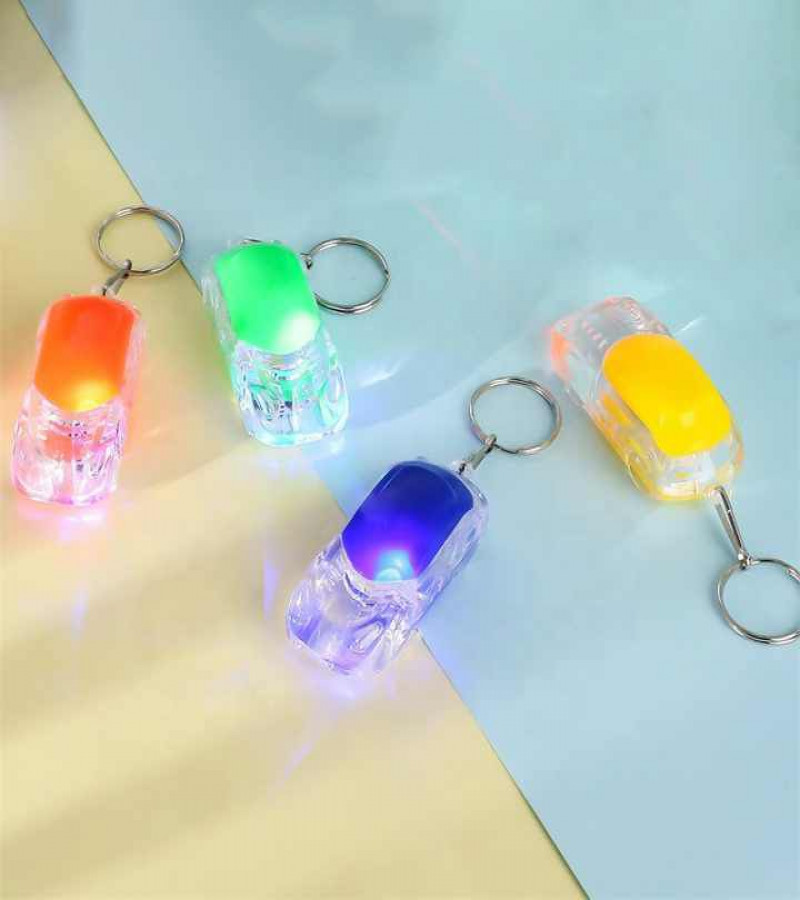 HOT DEAL NO 1.Car Shaped Keychain Flash Light Led Toy Car Uv Light Electronic Key Chain EACH ONLY IN (99)