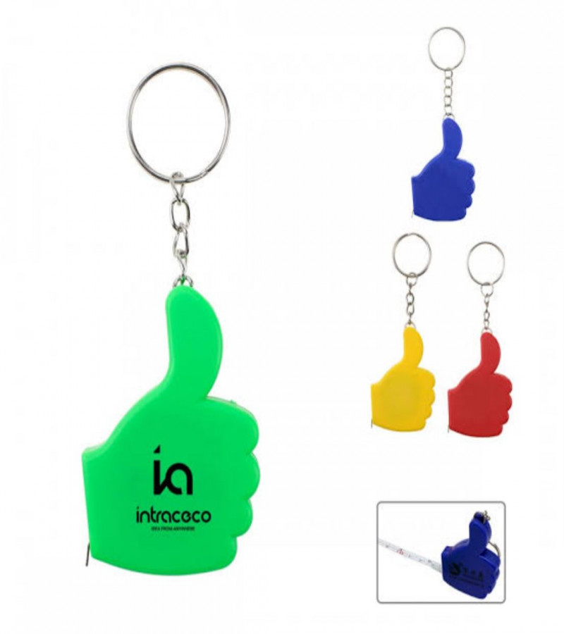 HOT DEAL NO1 Random Color | Thumb Shape Measuring tape| with keychaine only 149RS