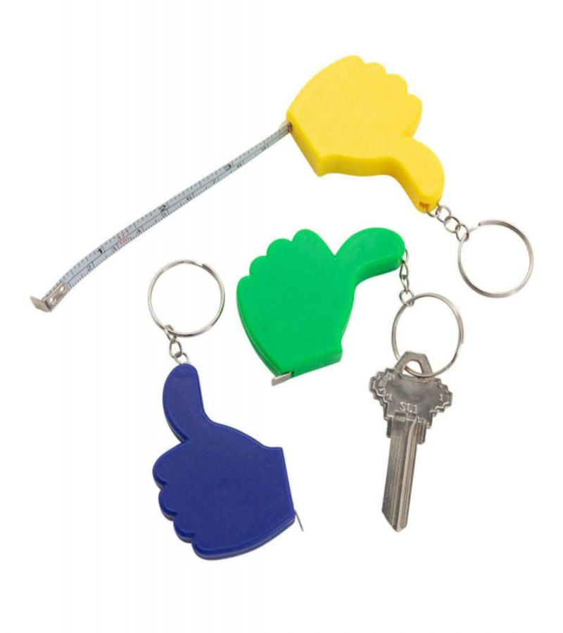 HOT DEAL NO1 Random Color | Thumb Shape Measuring tape| with keychaine only 149RS