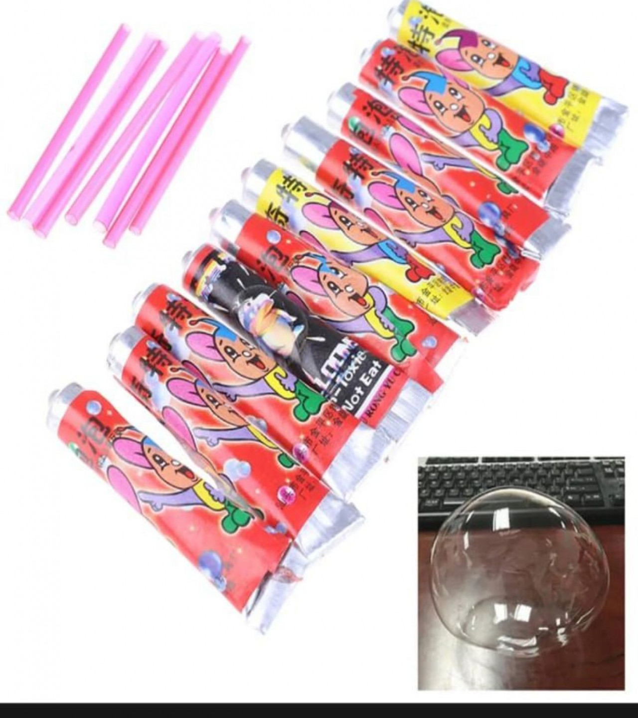 HOT DEAL NO1.10 PCS Bubble Gum Toy Blowing Glue Childhood Reminiscence Toys1pconly 49
