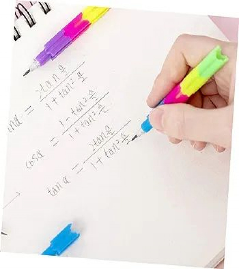 HOT DEAL NO1.1PCS/10Pcs Colored Pencils Ballpoint Pens Fun Pencils for Kids Funny Writing Pens Goody Bag Marker Kids Stackable