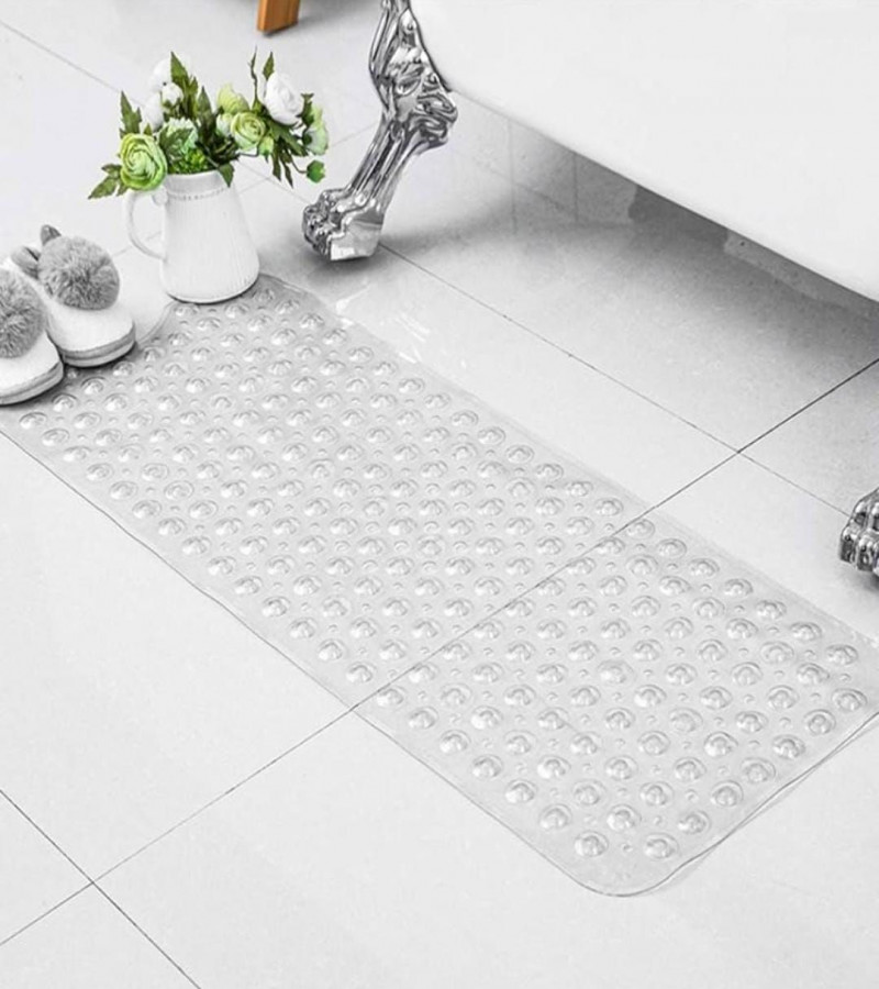 HOT DEAL NO1.Bath Mat, Bathroom Mat Thick Tasteless for Bathtubs for Hotel Toilets for Bathrooms(Transparent Color only 999)