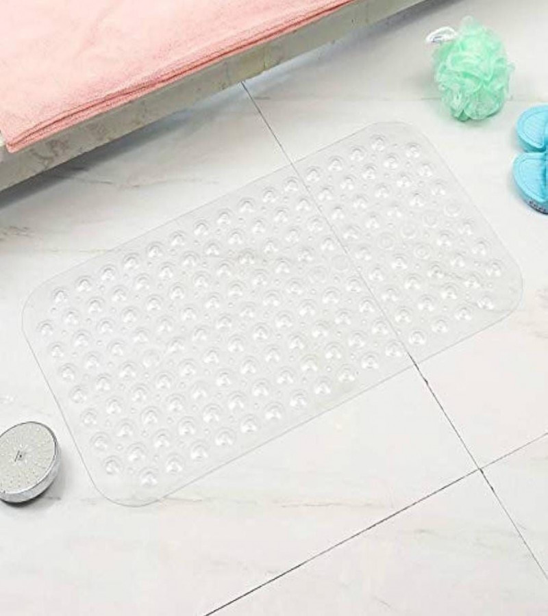 HOT DEAL NO1.Bath Mat, Bathroom Mat Thick Tasteless for Bathtubs for Hotel Toilets for Bathrooms(Transparent Color only 999)