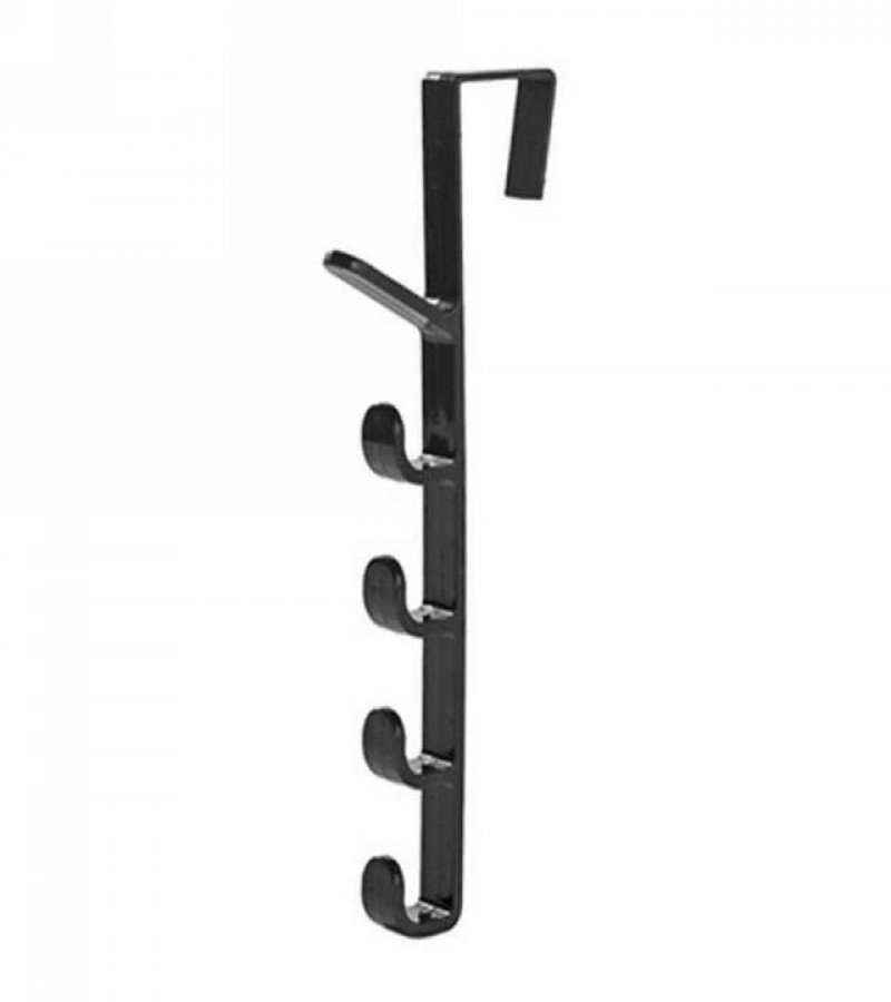 HOT DEAL NO1.Bedroom Door Hanger Clothes Hanging Rack Plastic Home Storage Organization Hooks Over The Door Purse Holder for Bags Towel