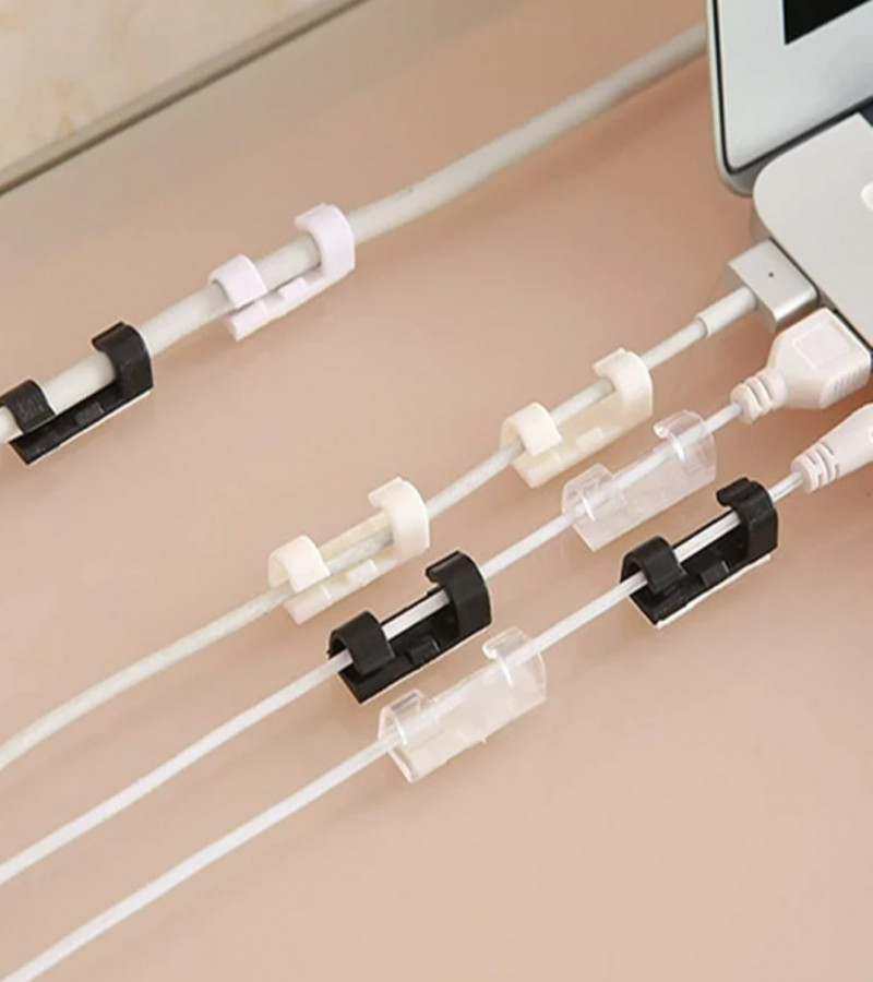 HOT DEAL NO1.Clamp Fixed Desktop Metope Mini Coiled Cable and Wire Clamp Cable Winder Viscous (16PCS) Manager Tool and Home Improvement