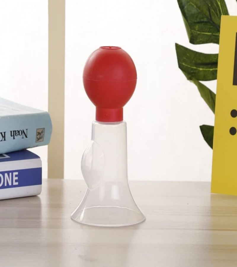 HOT DEAL NO1.Comfortable Manual Breast Reliever Pump with Milk Container Red Color only 249