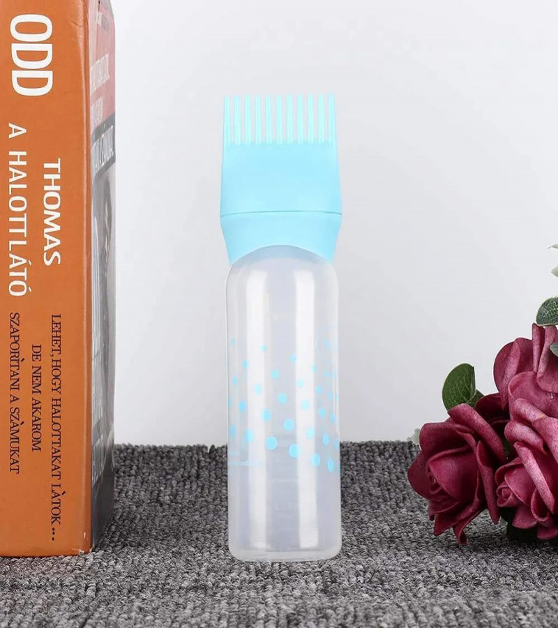 HOT DEAL NO1.Hair Dye Bottle, Dyestuff Applicator Colorful Dry Cleaning Shampoo Coloring Bottle Hair with Comb only 239