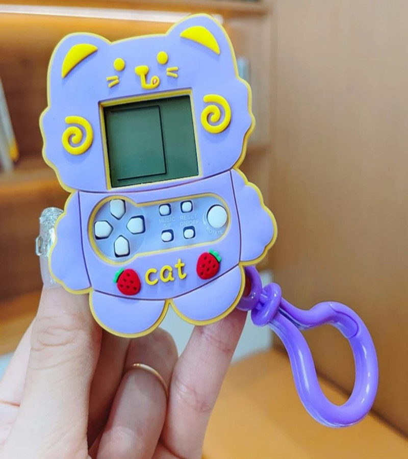 HOT DEAL NO1.Key Chain Creative Keychain Little Lion Cartoon Game Console Bag Pendant only 399