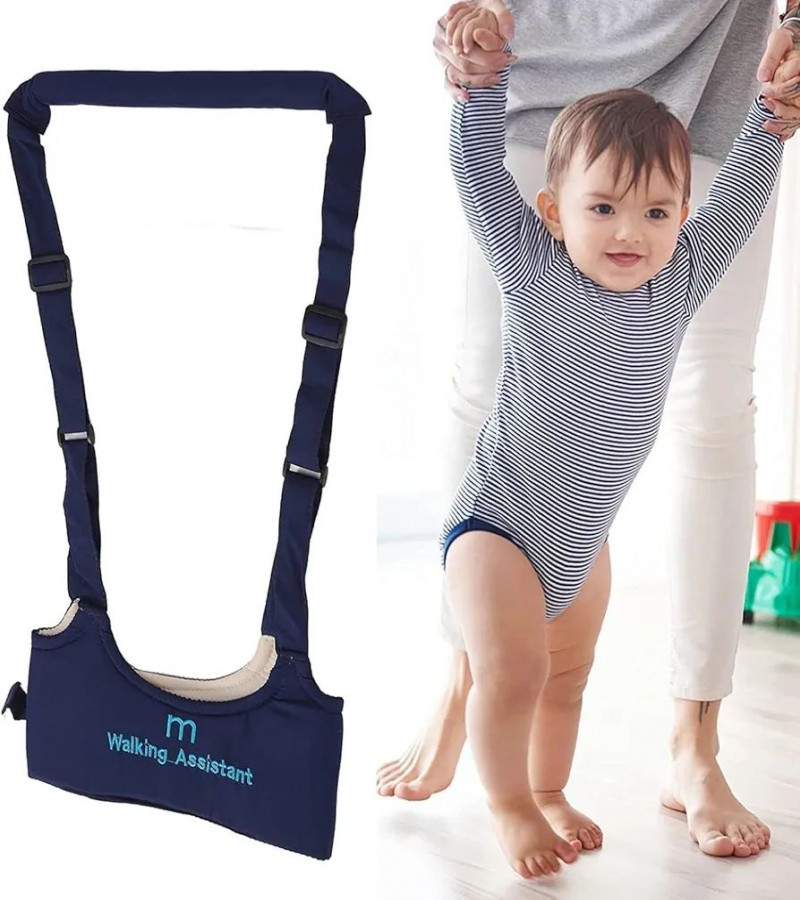 HOT DEAL NO1.Khuinen Handheld Baby Walking Harness Baby Walker, Adjustable Handheld Standing Up and Walking Kids Walker