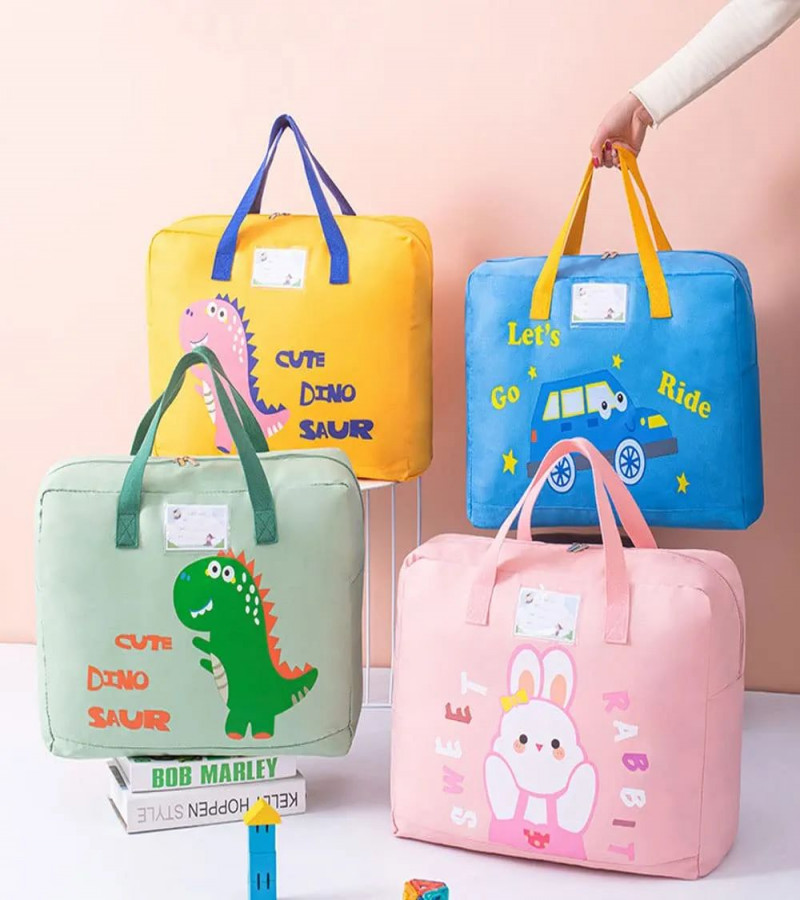 HOT DEAL NO1.Kindergarten Quilt Storage Bag,portable Moving Packing Large Storage Bag,Fabric Clothes Thick Ultra Size Under Bed Storage