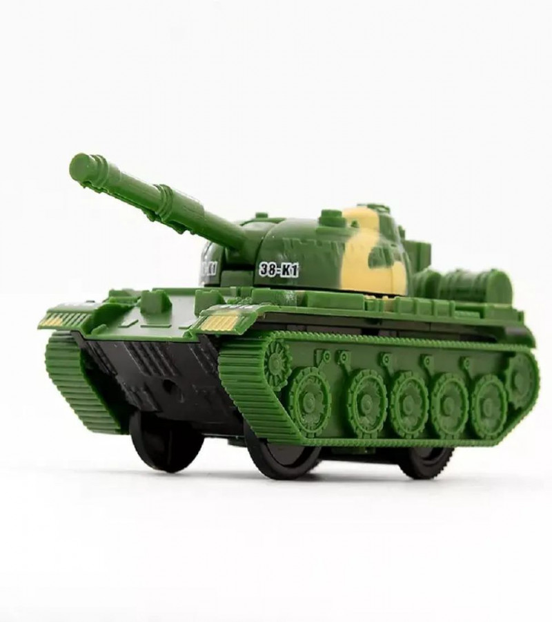 HOT DEAL NO1.Military Army Fighter Tank Unbreakable Friction Push and Go Toy for Kids, Battlefield Combat Vehicles