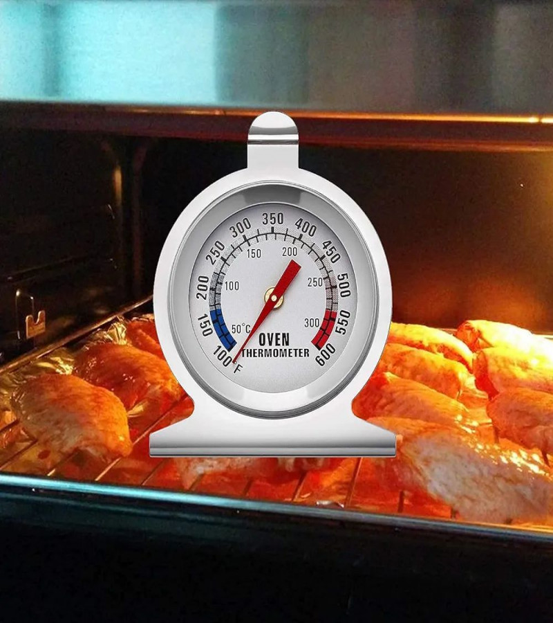 HOT DEAL NO1.Oven Thermometer With Instant Read,2-Inch Stainless Steel Grill Thermometer(Pack of 1) only 599