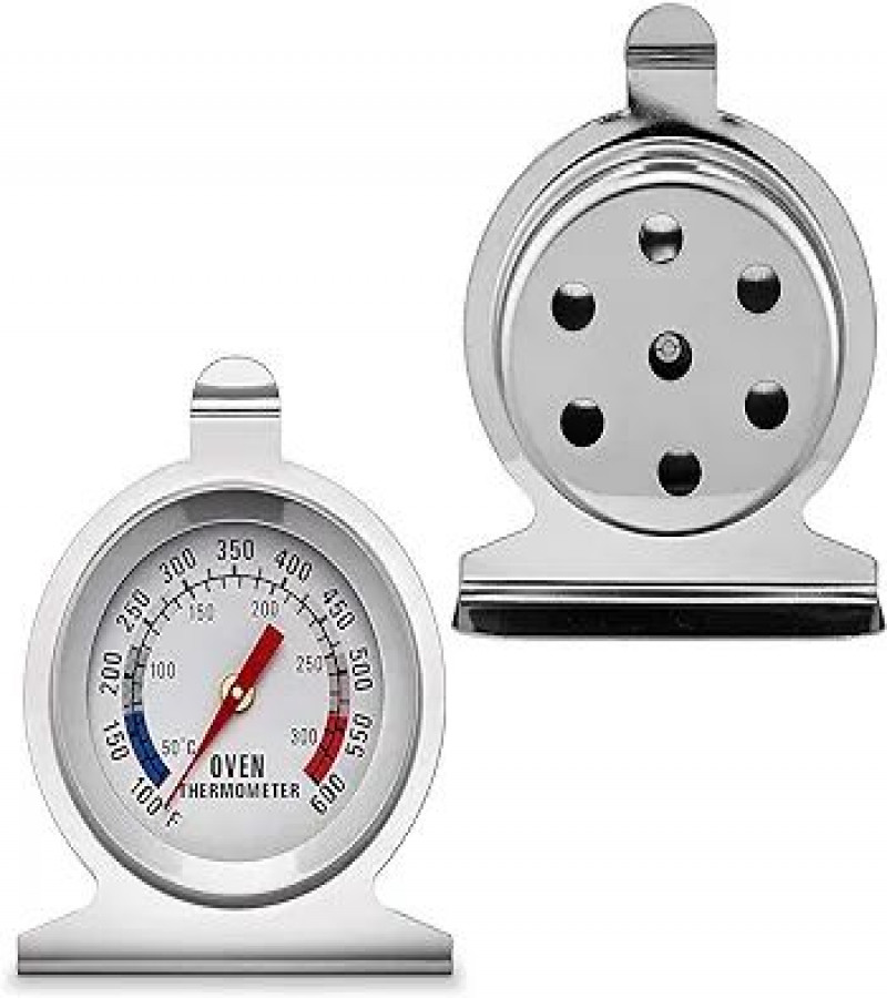 HOT DEAL NO1.Oven Thermometer With Instant Read,2-Inch Stainless Steel Grill Thermometer(Pack of 1) only 599