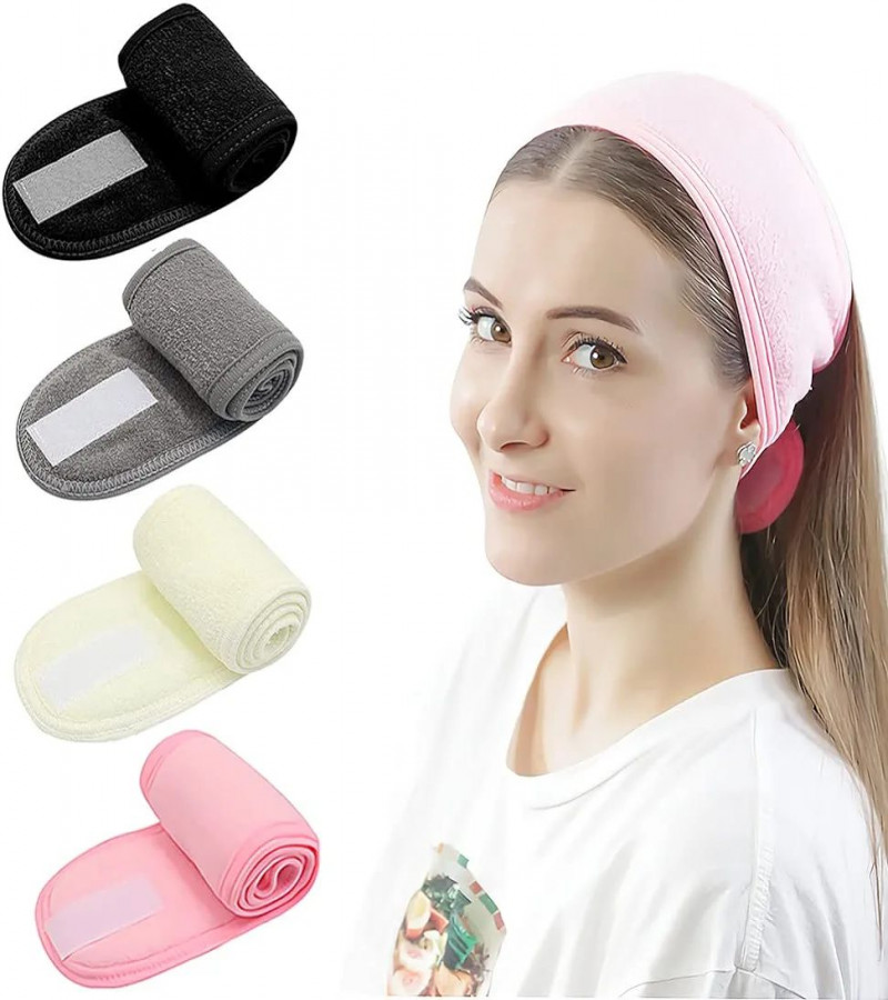 HOT DEAL NO.1Pack Spa Facial Headbands, Make up Cloth Hair Band, Makeup Hair Band, Makeup Wrap Headband