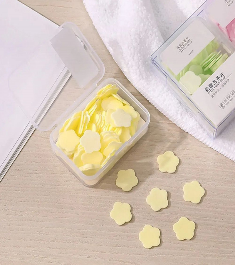 HOT DEAL NO1.Portable Disposable Soap Sheet Soap Paper Travel one Boxes Of Soap