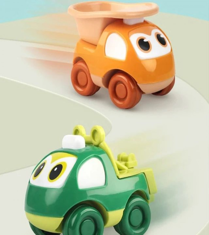 HOT DEAL NO1.Random 1PCs Cartoon Engineering Vehicles with Inertia Sliding Battery-Free Fun Toy Perfect Gift for Baby Girls and Boysonly 399