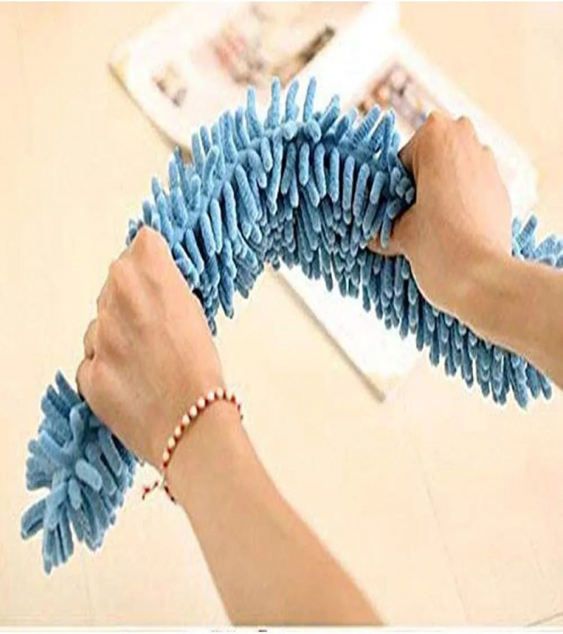 HOT DEAL NO1.Reunirse Flexible Microfiber Cleaning Duster Brush for Ceiling Fan Home Cleaning Floor, Wall and Ceiling Flexible Broom/Brush/Mop