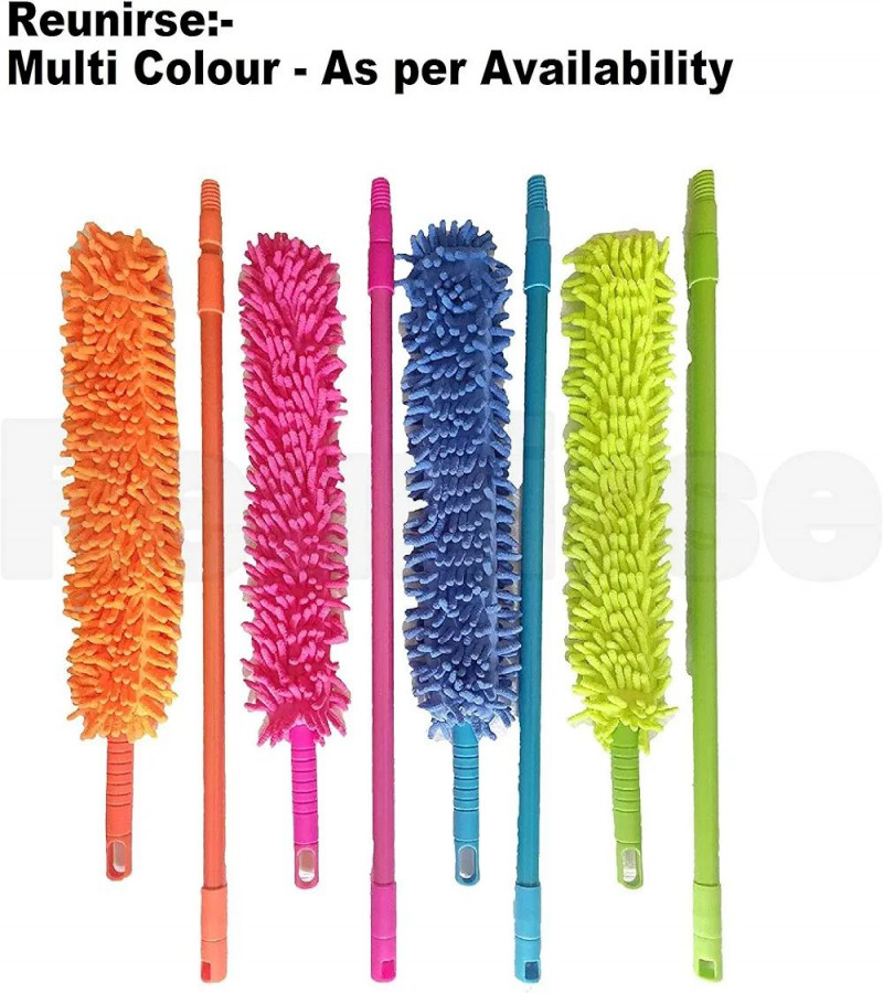 HOT DEAL NO1.Reunirse Flexible Microfiber Cleaning Duster Brush for Ceiling Fan Home Cleaning Floor, Wall and Ceiling Flexible Broom/Brush/Mop