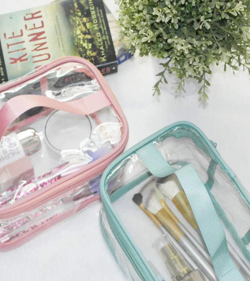 HOT DEAL NO1.Toiletry Bag Makeup Cosmetic Clear Bag Portable Waterproof Transparent Travel Storage only 199