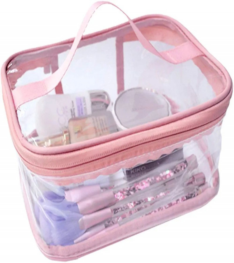 HOT DEAL NO1.Toiletry Bag Makeup Cosmetic Clear Bag Portable Waterproof Transparent Travel Storage only 199
