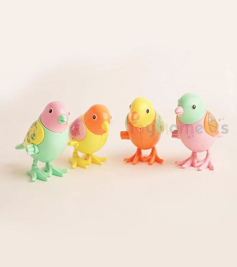 HOT DEAL NO1.Toy Funny and Colorful Key Operated Wind Up Best Toys for Kids Jumping Bird, Toys for Kids One Year Baby Girl Toys