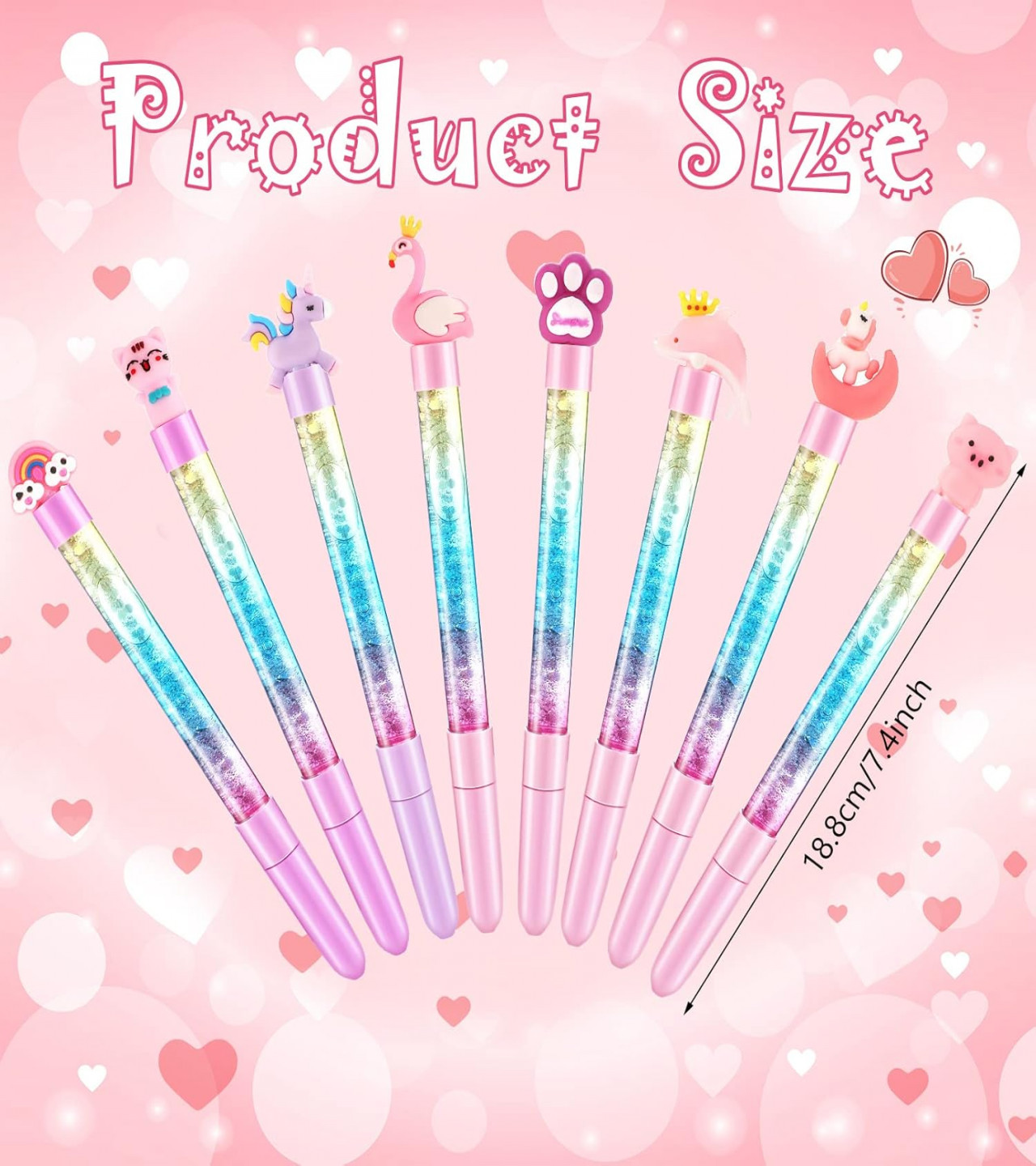 HOT DEAL NO1.Unicorn Glitter Gel Pen | Assorted Pastel Colours | Pack of 1| Cute Pen | Smooth | Smudge Freeonly 149