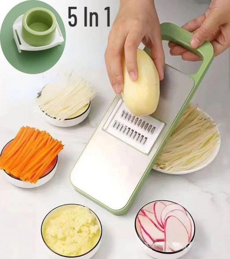 HOT DEAL NO1.Vegetable Fruit Potato Slicer Peeler Dicer Cutter Chopper Grater Vegetable Cutter Home Utensils in General Food Slicer 5 in 1only 899