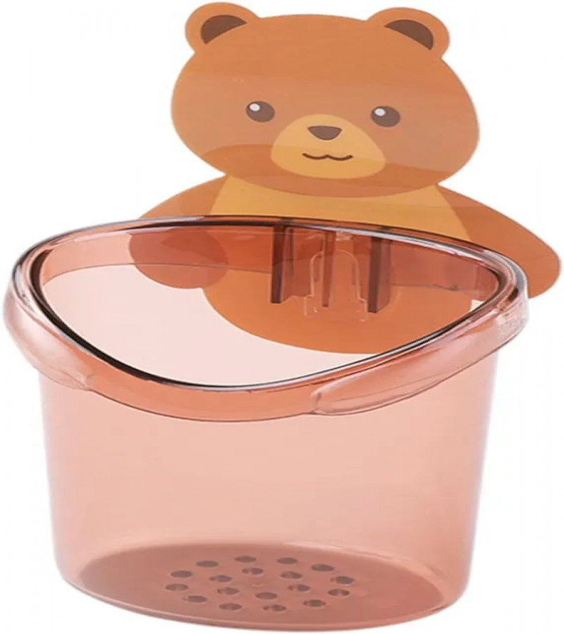 HOT DEAL NO1.Wall Toothbrush Holder | Cute Bear Toothbrush Holder - Toothbrush Storage, Shower Toothbrush Holder