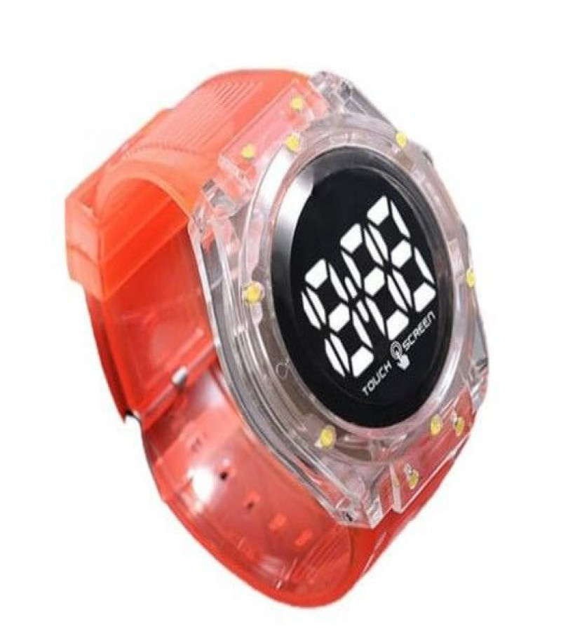 HOT DEAL NO1.Wristband Watch High Accuracy Watch Colorful Adjustable Led Digital Watch High Accuracy Touch Screen Lightweight Unisexonly 699
