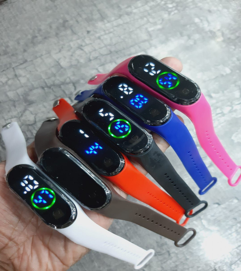 Hot deals 1 Creative Cute Kid Watch Sport Led Digital Children Wrist Watches Waterproof Baby Girls Gift Boys Silicone Strap Clockonly 179