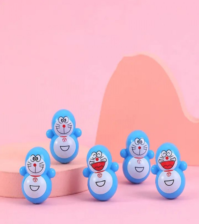 HOT DEALS N1.1 Mini Doraemon Plastic Wobble Wobbler Figurine Tumbling Toy Anime Characteronly 59