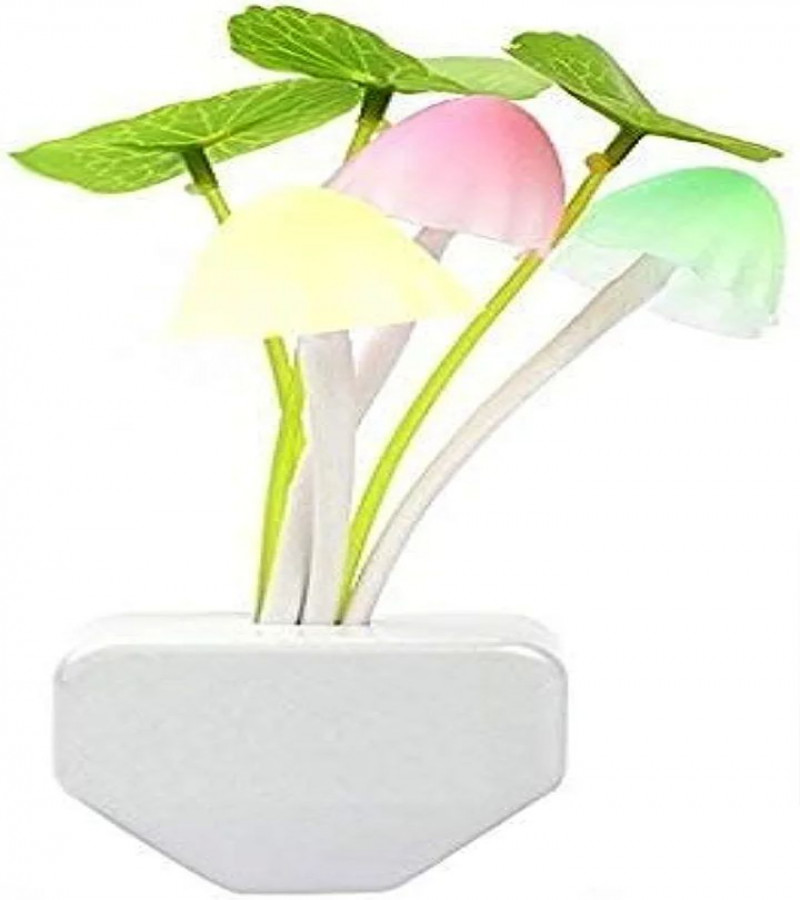 HOT DEALS NO 1.Led Night Light w/Smart Sensor, 0.6W Plug-in Night Lights for Kids Adults Cute Mushroom Night Light Bedroom Home Decor Light