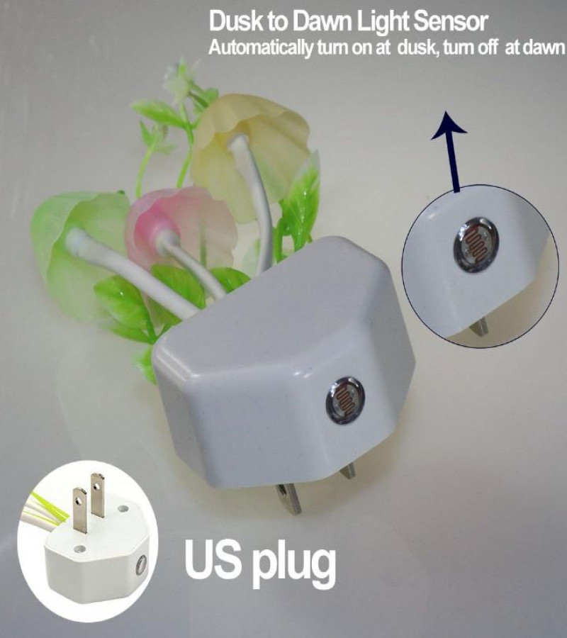 HOT DEALS NO 1.Led Night Light w/Smart Sensor, 0.6W Plug-in Night Lights for Kids Adults Cute Mushroom Night Light Bedroom Home Decor Light